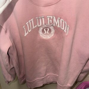 lululemon athletica Pink Haze Crew Neck Sweater